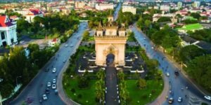 Silk Air Vientiane Office in Laos